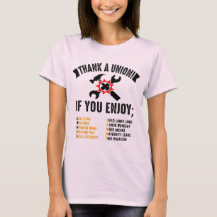 Tack för en union t shirt