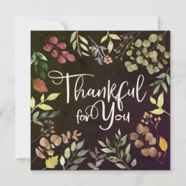 Tack för er - Thanksgiving Inbjudningar