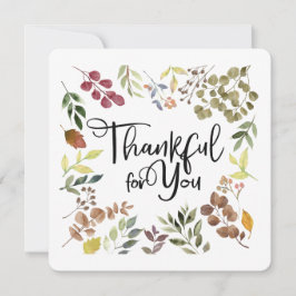 Tack för er - Thanksgiving Kort