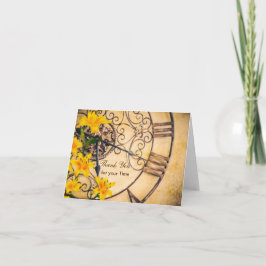 Tack för er tid kort