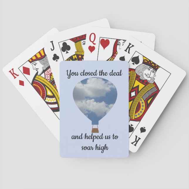 Tack för erkännande av säljare casinokort (Baksidan)