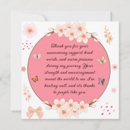 Tack för ert orubbliga stöd. kort