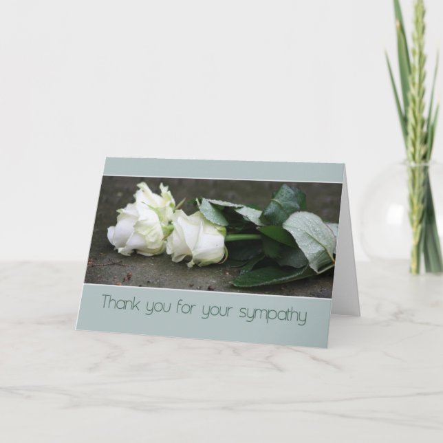 Tack för ert sympatikort (Framsida)