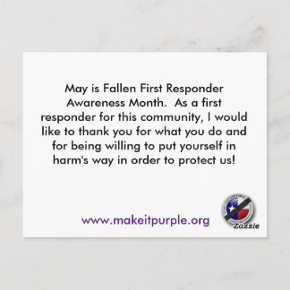 Tack för ett första svararkort vykort