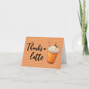 Tack för ett sent kaffe kort