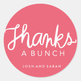 Tack för ett stort klistermärke