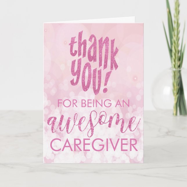 Tack för fantastisk-medhjälpare kort (Framsida)