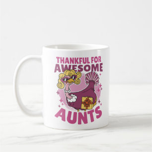 TACK FÖR FANTASTISK MOSTER BLONDE TURKEY THANKSGIV KAFFEMUGG