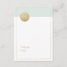 Tack för färg, redigerbar minimalistisk modern brö anteckningskort