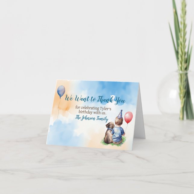 Tack för firandet av oss | Födelsedag Kort (Framsida)