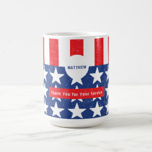 Tack för Flagga-kaffet Mugg