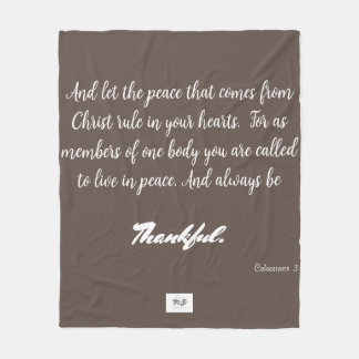 Tack för Fleece Blanket