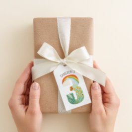 Tack för födelsedag Presentetikett