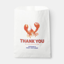 Tack för födelsedagsfirande för Lobster Kids