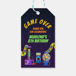 Tack för födelsedagspresent spel och arkad presentetikett