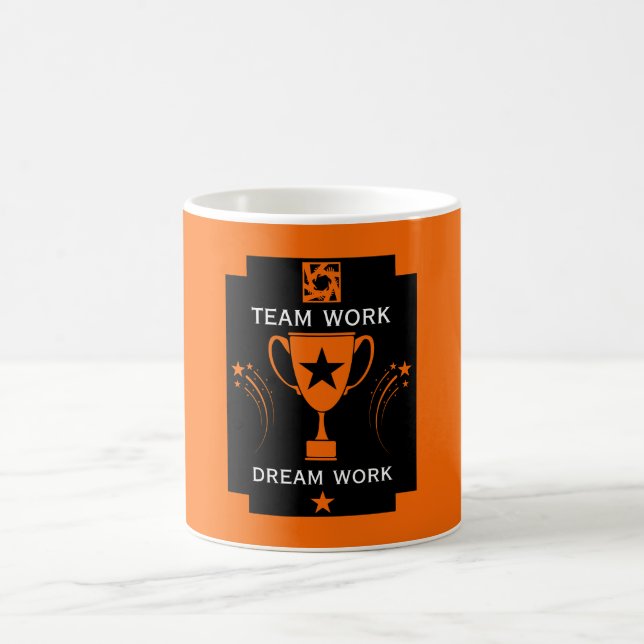 Tack för företagsteamet kaffemugg (Center)