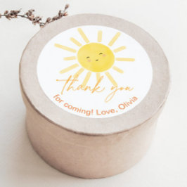 Tack för första resa runt sol. klistermärke