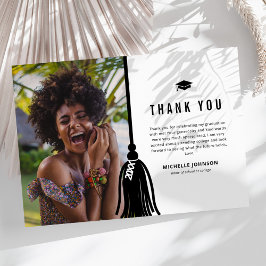 Tack för fotnoten Studenten Kort