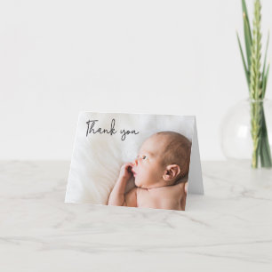 Tack för fotohantering av Anpassningsbar för babys Kort
