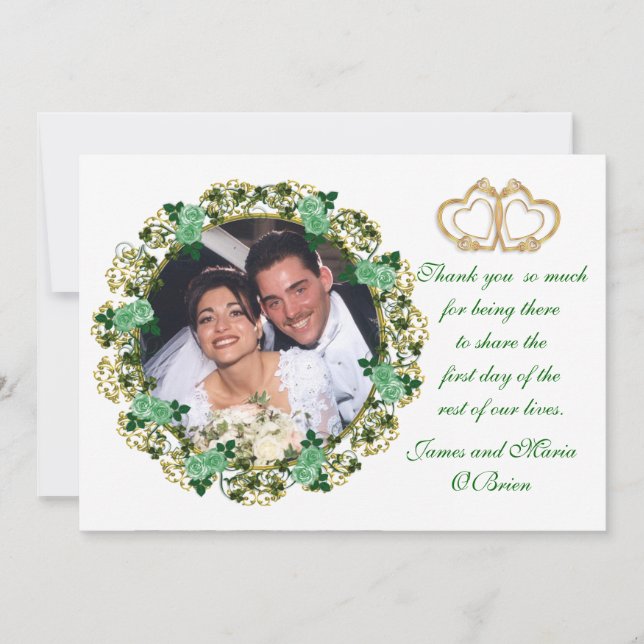 Tack för fotokortet Irish ro Kort (Framsida)