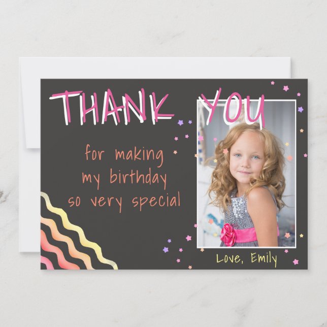 Tack för fotoportstars Girl (Framsida)