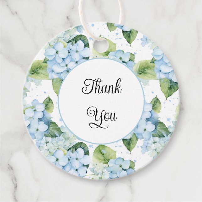 Tack för Gift-Märkre Gåvor Etiketter (Framsida)