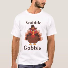 Tack för Gobble Cute Ge T Shirt