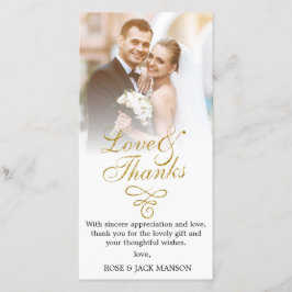 Tack för guld-manuset bröllop