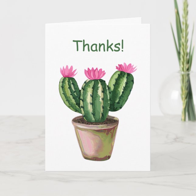 Tack för hälsningskort (Framsida)