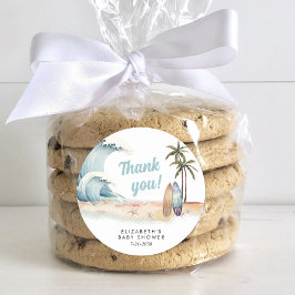 Tack för handbojor för barn ombord på baby runt klistermärke