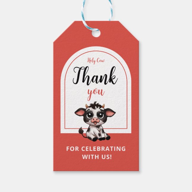 Tack för heligan presentetikett (Framsidan)