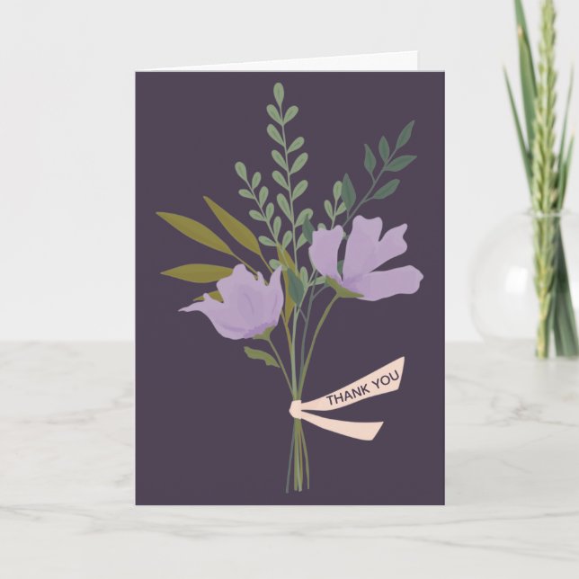 Tack för hjälp i svåra tider kort (Framsida)