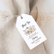 Tack för hösten Pumpkins Baby Shower