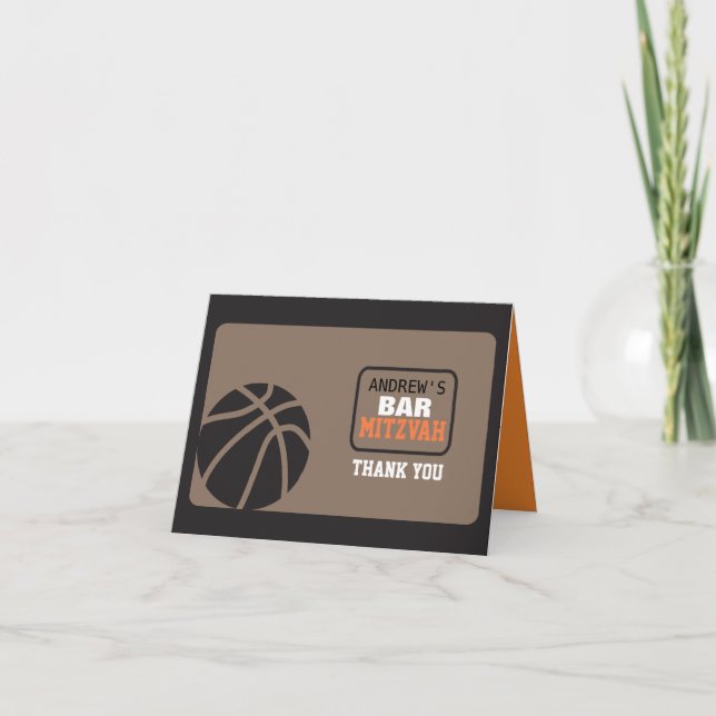 Tack för inbjudan till BASKETBALL Pub Mitzvah (Framsida)