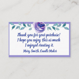 TACK FÖR INKÖPSKORT TILLÄGGSKORT