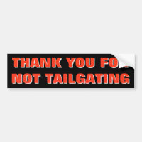 Tack för inte röd vit för Tailgating och enormt