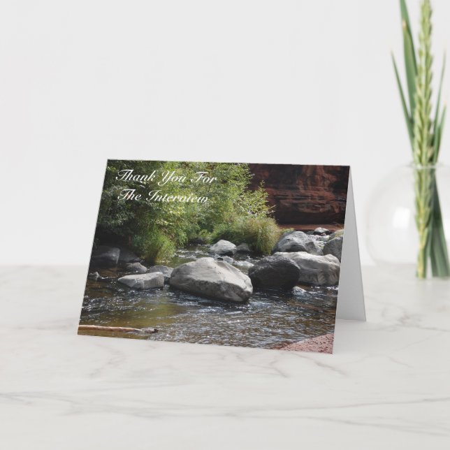 Tack för intervjukortet (Framsida)