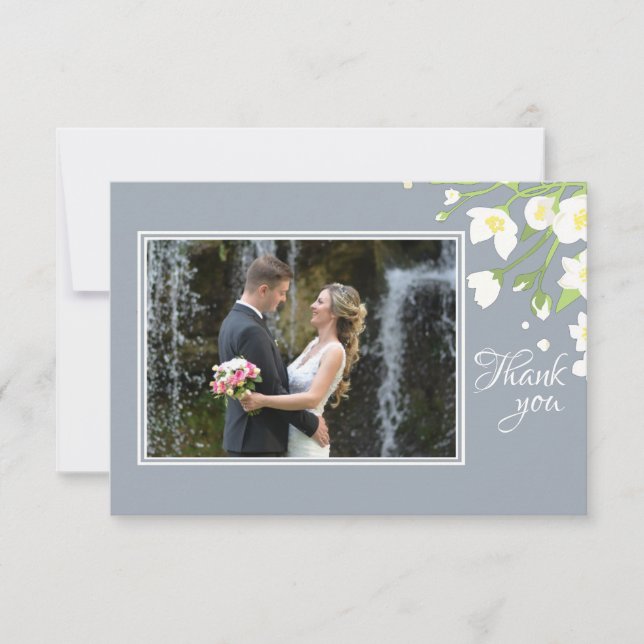 Tack för jasminfotoram kort (Framsida)