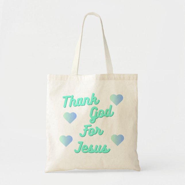 Tack för Jesus Tygkasse (Framsidan)