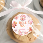 Tack för julen Cookie dekoration party Runt Klistermärke<br><div class="desc">Julcookie dekoration party tackar dig för att du har tillgång till klassiskt Round Sticker Matching-artiklar.</div>