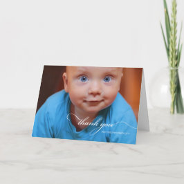 Tack för julklapp, fotopatext kort