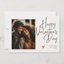 Tack för Kärlek | Foto Valentine Card Inbjudningar