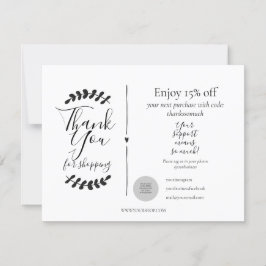 Tack för kassarabattkort