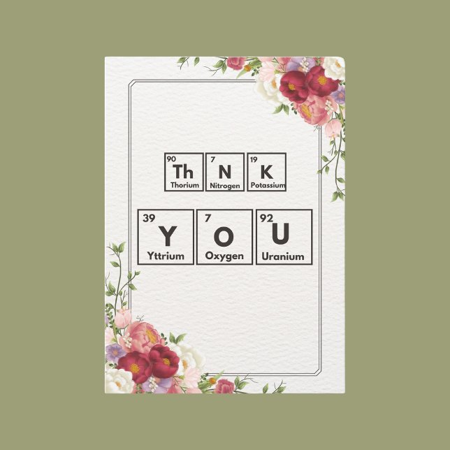 Tack för kemin (Skapare uppladdad)