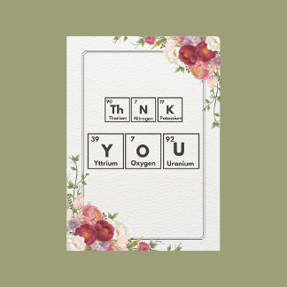 Tack för kemin kort