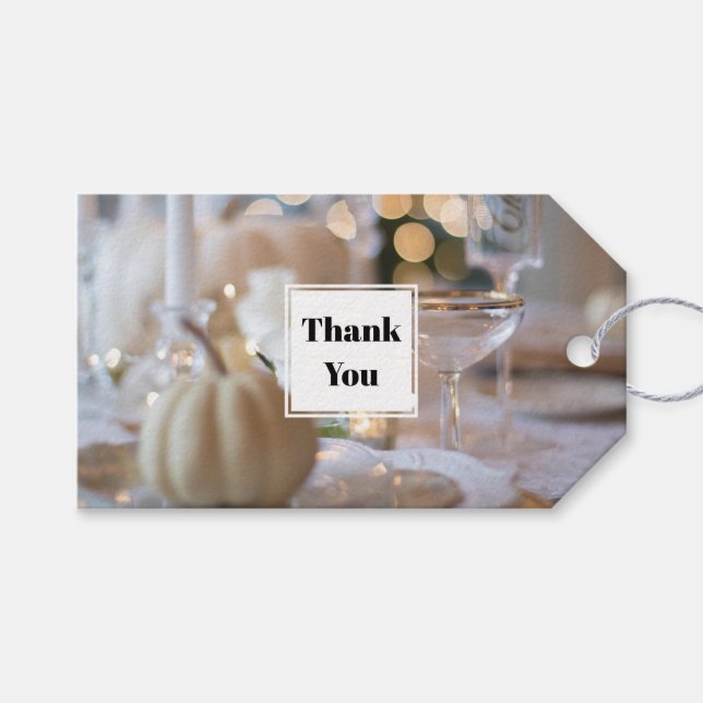 Tack för klassindelning för sommartid Party Finare Presentetikett (Framsidan (Horisontell))