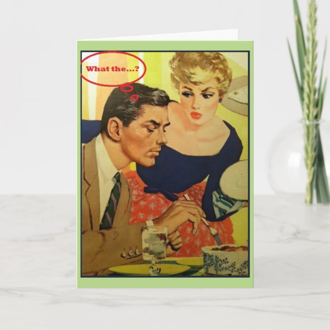 Tack för "kokning" kort (Framsida)