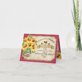 Tack för kontroll för landsolrosGingham lantligt