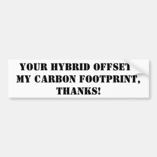 tack för körning ett hybrid- bildekal