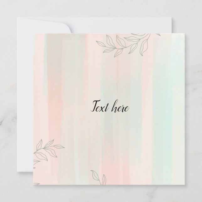 Tack för kortet (Framsida)